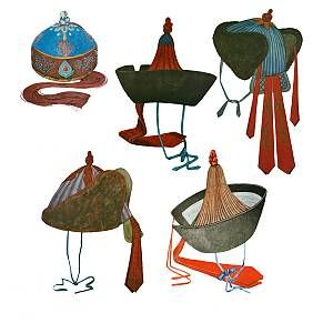 Mongolian hats