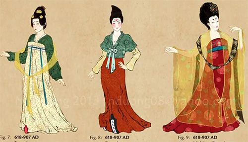 Chinese Tang Dynasty clothing