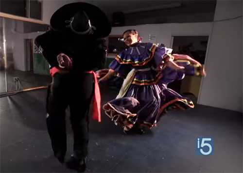 Mexican folklórico costumes