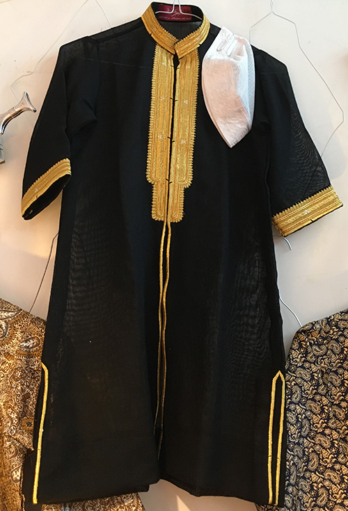 Boy's traditional bisht garment