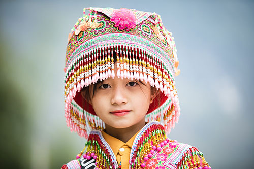 Top 5 extravagant female folk headdresses