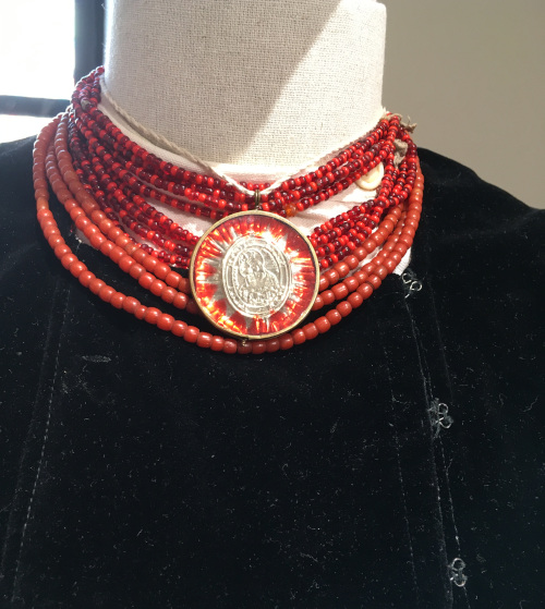 Antique Ukrainian necklace sets